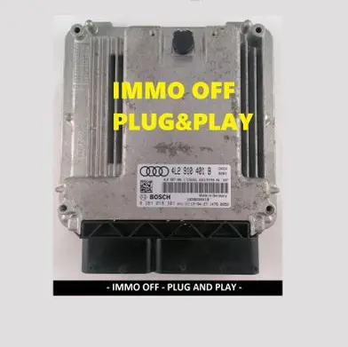 Audi Q7 4L Engine control unit/module 4L2910401B 0281018301 4L0907401C