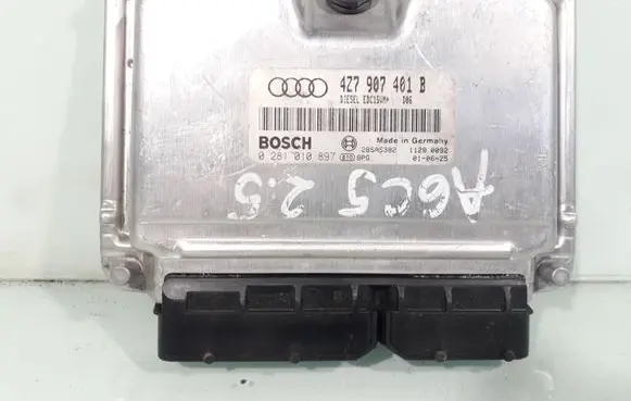 Audi A6 S6 C5 4B Engine control unit/module 4Z7907401B 0281010897