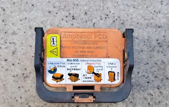 Dacia Spring Battery relay fuse