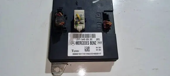 Mercedes-Benz E W211 Comfort/convenience module 2115450532 00001017A72 A720222400017