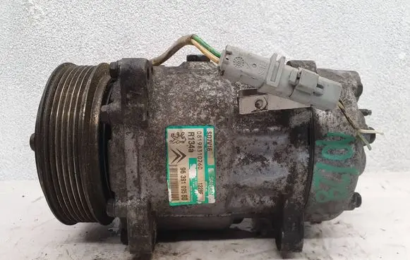 Citroen Berlingo Air conditioning (A/C) compressor (pump) 9639109580 SD7V16 08198310260
