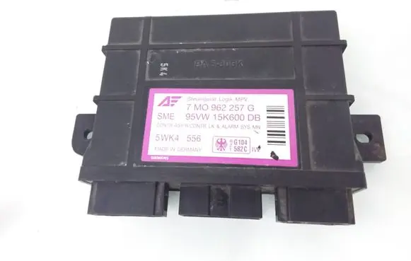 Volkswagen Sharan Comfort/convenience module 7M0962257G 5WK4556