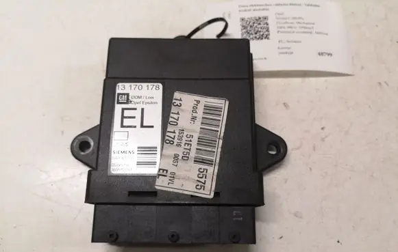 Opel Vectra C Door control unit/module 13170178 2645 5WK46005