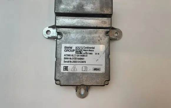 BMW 2 G42 Airbag control unit/module 5A19AB6 A3C02710603 20B3131C0878