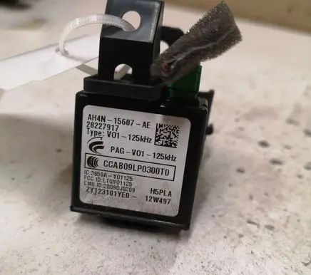 Volvo V40 Ignition key card reader 28227917 ZY123101YE0