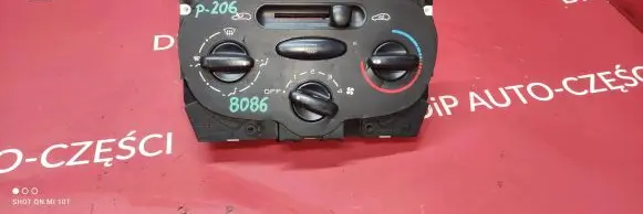 Peugeot 206 Climate control unit 64138