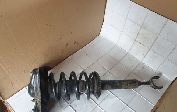 Audi A4 S4 B5 8D Front shock absorber with coil spring