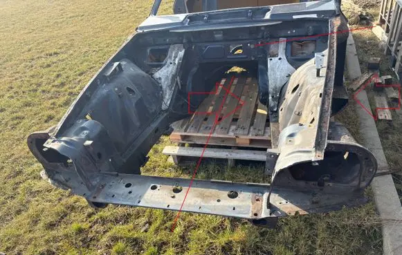 Jaguar XJS Front quarter panel 