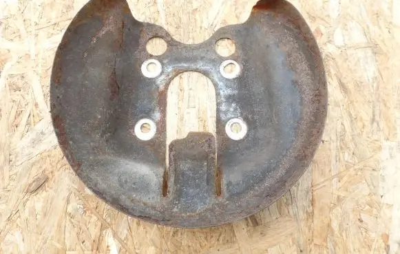 Peugeot 3008 I Rear brake disc plate dust cover 