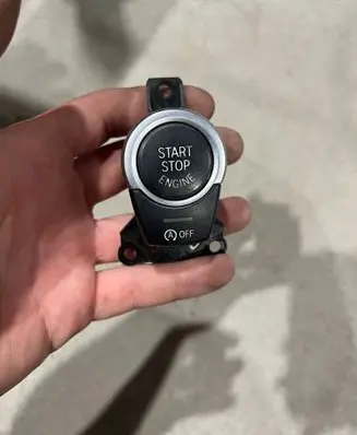 BMW 5 F10 F11 Engine start stop button switch 9153831