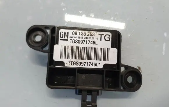Opel Zafira A Airbag deployment crash/impact sensor 09133263 5WK42856 TGS0971746L