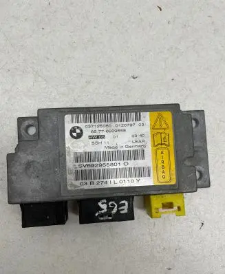 BMW 7 E65 E66 Airbag control unit/module 6929558 037125060