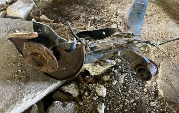 Fiat Sedici Rear axle beam 