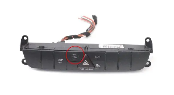 Audi A3 S3 8P Hazard light switch A2518701810