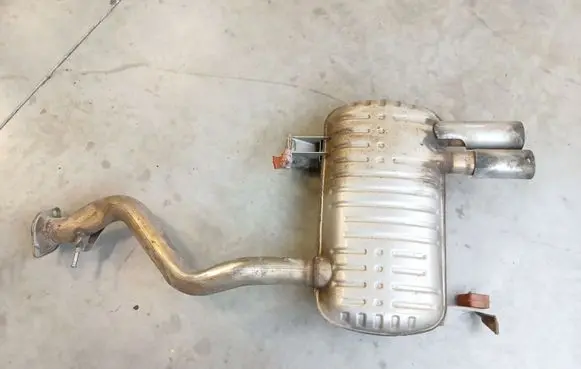 BMW 3 E90 E91 Muffler/silencer 7534341