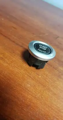 Engine start stop button switch
