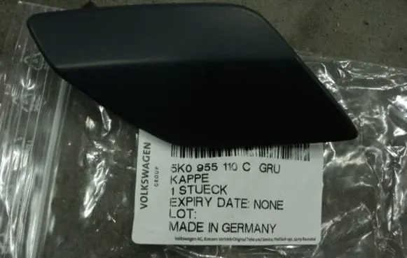 Volkswagen Golf VI Headlight washer spray nozzle cap/cover 5K0955110C