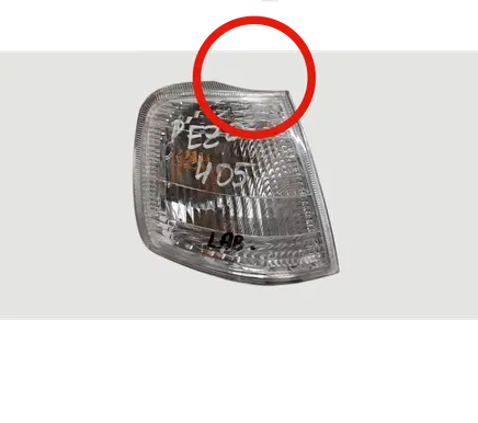 Peugeot 405 Front indicator light 0186045 10840D 10840