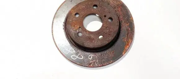 Toyota Auris 150 Rear brake disc neventiliuojamas