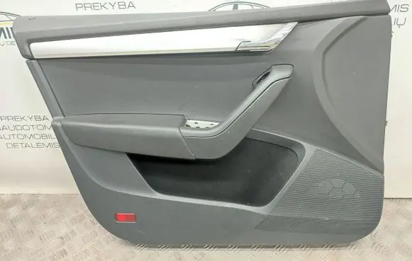 Front door card panel trim