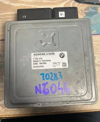 BMW 3 E92 E93 Engine ECU kit and lock set 5WK93642 7583332
