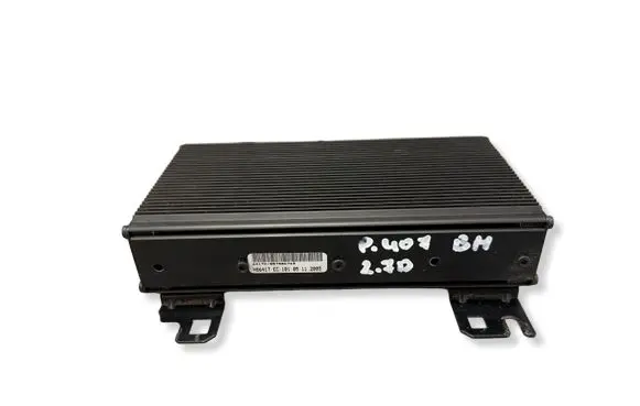Peugeot 407 Sound amplifier 9653556180