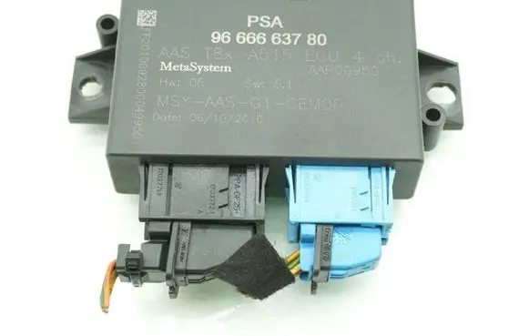 Peugeot 3008 I Parking PDC control unit/module 9666663780
