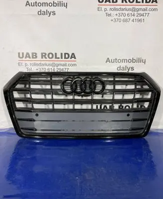 Audi Q5 SQ5 Front bumper upper radiator grill 80A853651C 80A853651D 80A853651E
