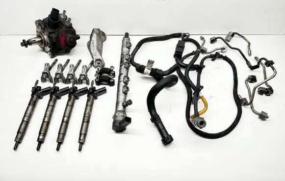 BMW 5 E60 E61 Fuel injection system set 7797874 0445010506 7797877