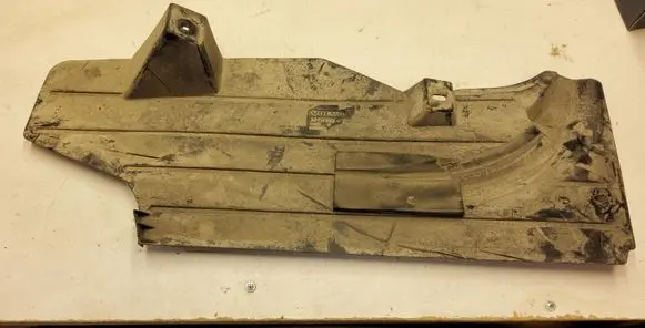 Volvo V50 Rear underbody cover/under tray 30714863