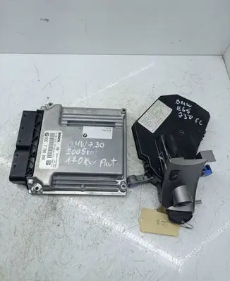 BMW 7 E65 E66 Engine ECU kit and lock set 7799856 0281012707 7801715