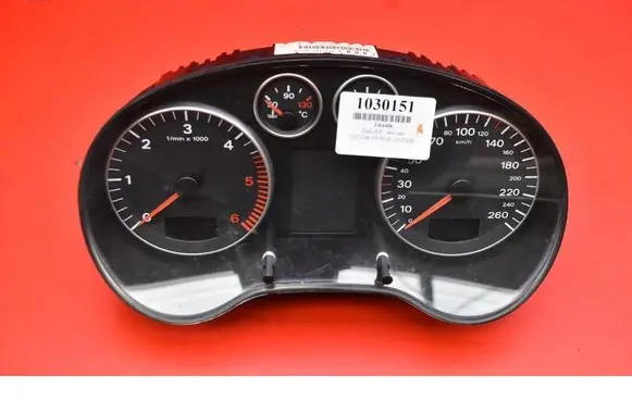 Audi A3 S3 8P Speedometer (instrument cluster) 8P0920900D