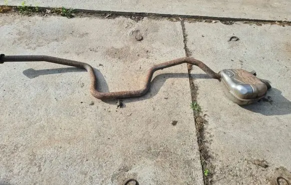 Volvo V70 Rear muffler/silencer tail pipe 