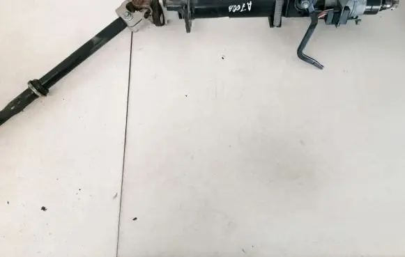 Steering wheel axle