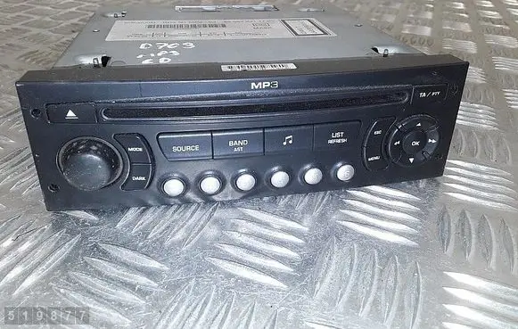 Citroen DS3 Radio/CD/DVD/GPS head unit 966639377701