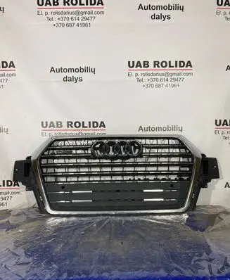 Audi Q7 4M Front bumper upper radiator grill 4M0853651 4M0853651F 4M0853651G