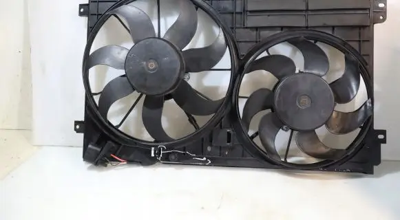 Volkswagen Touran II Air conditioning (A/C) fan (condenser) 