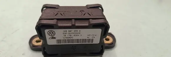 Volkswagen Golf V ESP acceleration yaw rate sensor 1K0907655D CV76E05ZFZ