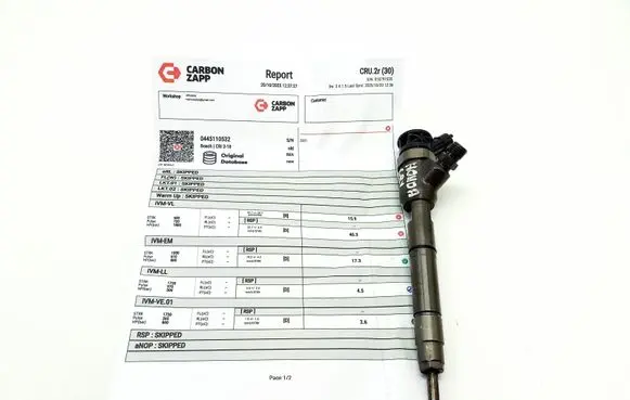 Honda CR-V Fuel injector 16450RZ0G01 0445110532