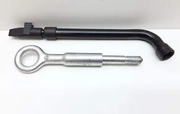 Towing hook eye