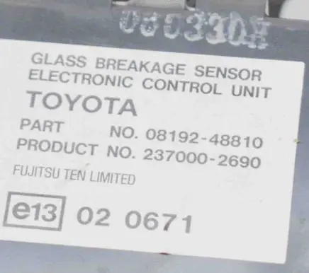 Toyota RAV 4 (XA20) Other devices 0819248810