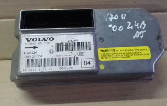 Volvo V70 Airbag control unit/module 0285001254 9452751