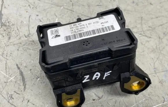 Opel Zafira B ESP acceleration yaw rate sensor 13208665