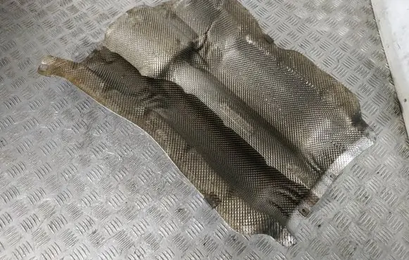 Heat shield in engine bay