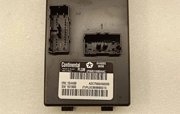 Chrysler Pacifica Tailgate/trunk control unit/module 68316094AC A2C7556450200 PLUC069800313