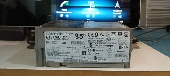 Mercedes-Benz GLE W167 Radio/CD/DVD/GPS head unit A1679005218