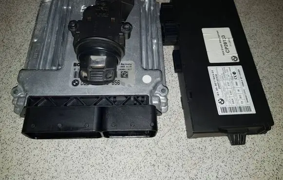 BMW 5 E60 E61 Engine ECU kit and lock set 7799856 61359217853 9172159