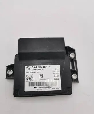 Volkswagen PASSAT B7 Hand brake control module 3AA907801H 18491001A GN00143056JX