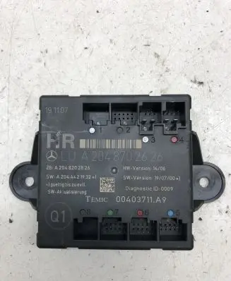 Mercedes-Benz C W204 Door control unit/module A2048702626 A2048202826 A2044421932