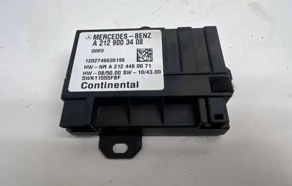 Mercedes-Benz E W212 Fuel injection pump control unit/module A2129003408 5WK11555FBF 120274663519E